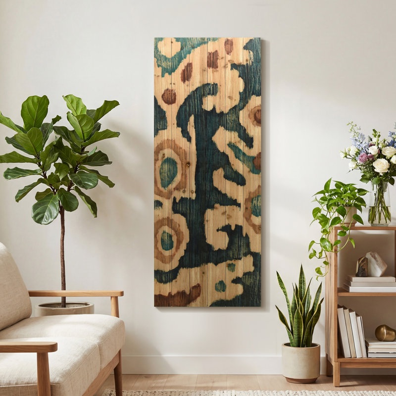 " Ocean Ikat A "