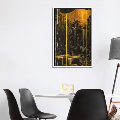 The Realm Where Music Flows by Adrian Borda - Painting on Canvas