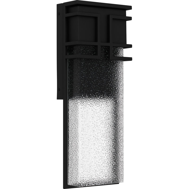 Lanterne murale d'extérieur Bithia, H 20,25 po x l 7,5 po x P 4 po