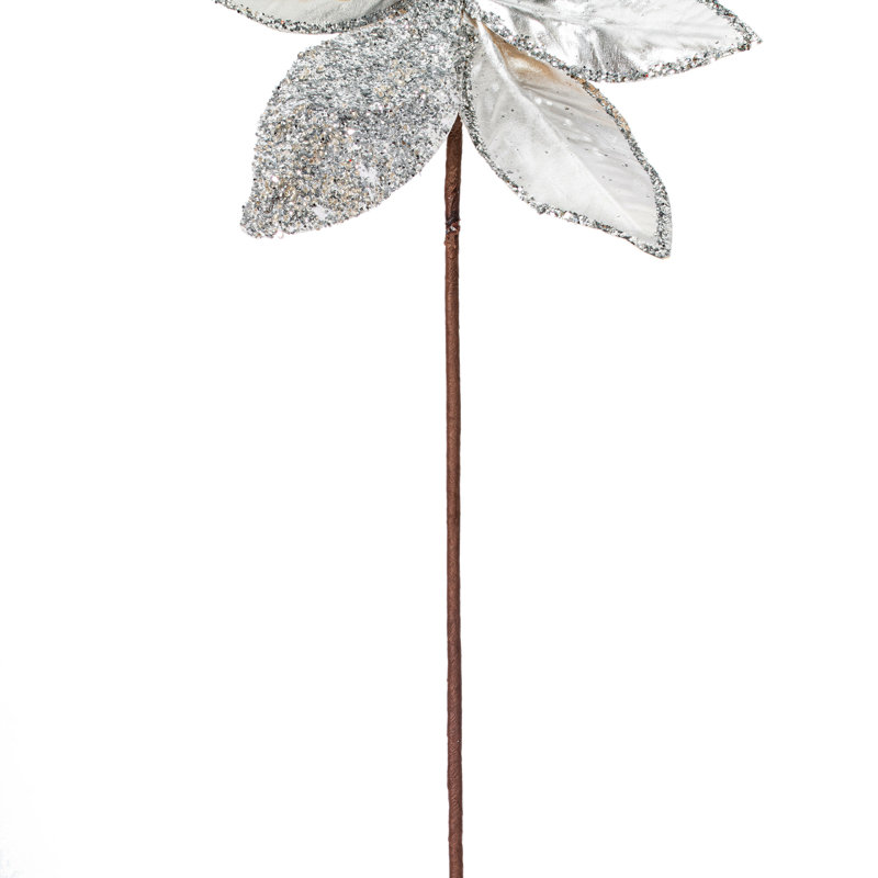 Tiges de poinsettia, Argent