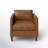 Clifford Genuine Leather Custom Armchair-1640942685