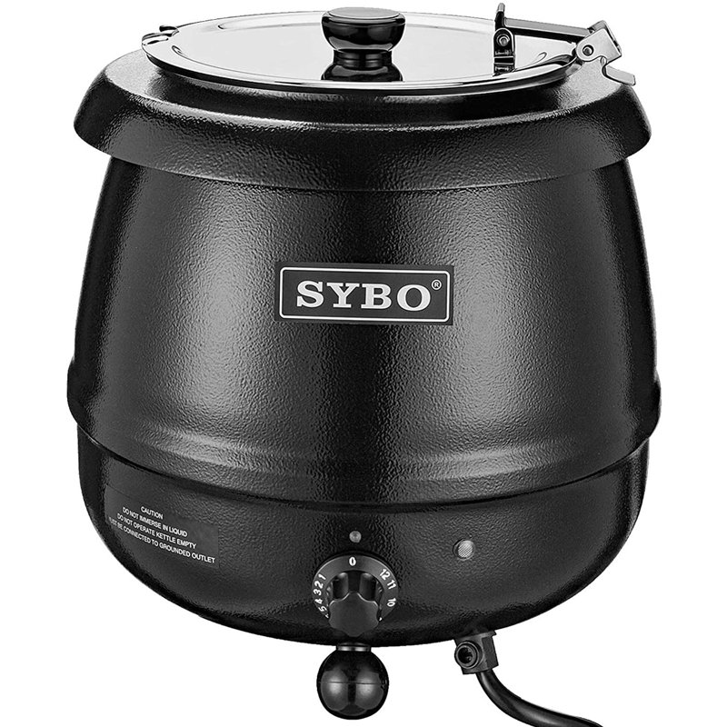 Chauffe-soupe électrique Crock Pot 110V 400W, Noir