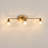 Brass-finish 3-light New Bathroom Vanity Light