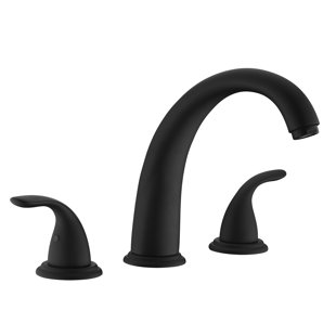 S2169S-CH-XX Sumerain 2 Handle Roman Tub Faucet,3 Hole Tub Faucet