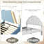Structure de lit double avec 2 tiroirs, lit en velours mignon pour filles et garçons, lit plateforme robuste, pas de sommier tapissier, lattes en bois, silencieux, bleu-1456055352-1456055310