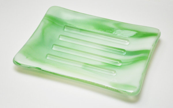 Bharat Soap Dish, Light Green