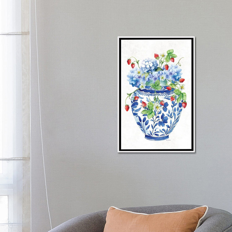 Toucher de douceur - reproduction d'art murale - toile encadrée, 26" x 18", Framed Canvas, White