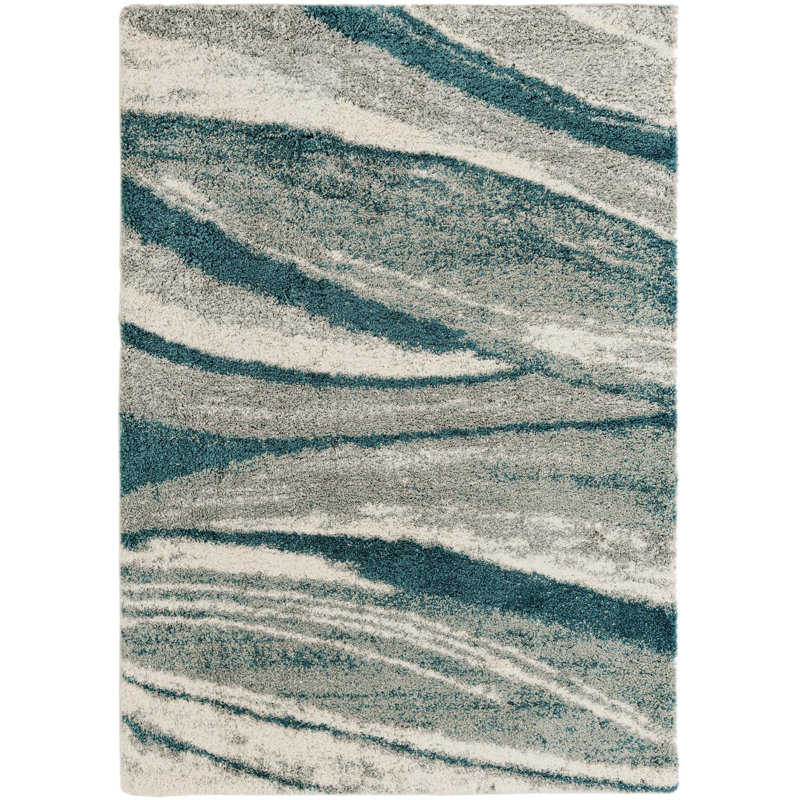  Whisper Soft Touch Shag Rug, Rectangle 7'1" x 10'