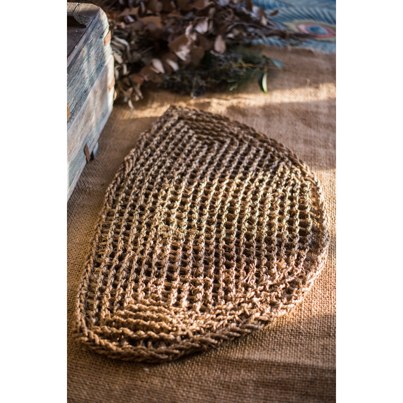 Speights Non-Slip Outdoor Doormat, Semi-Circle 1'6" x 2'5"
