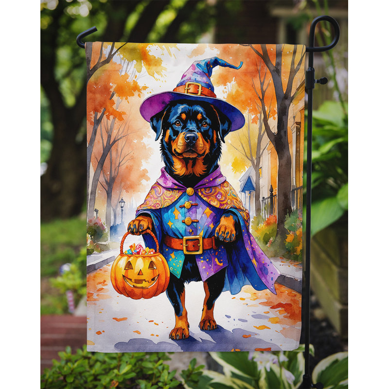 Drapeau du jardin Mastiff, Rottweiler