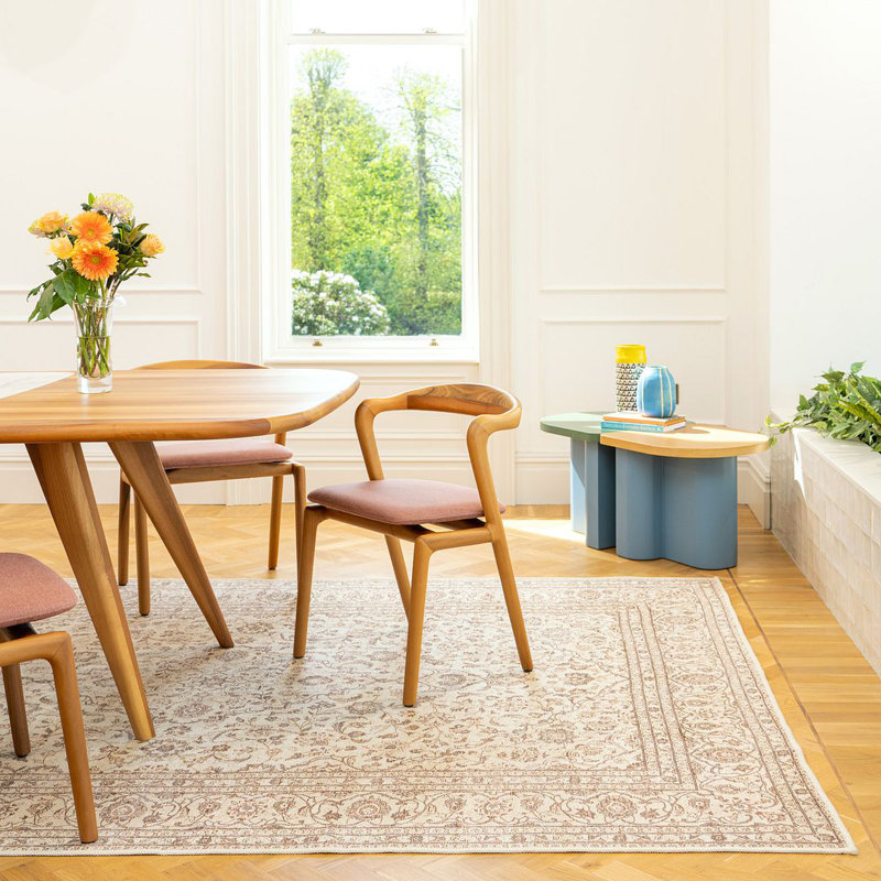 Vintage Look Area Rug, Rectangle 80 x 150 cm