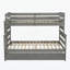 Lit en bois avec lit gigogne-115672707