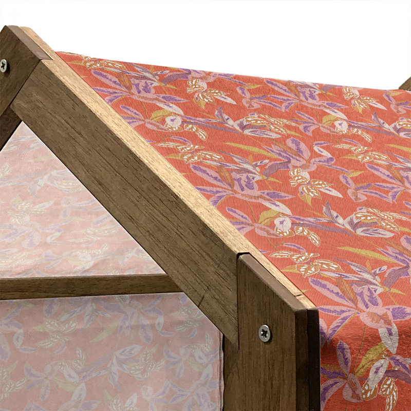 Niche pour chien en bois, H 25,59 po x l 29,53 po x P 21,65 po