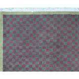 Tibetan Wool Checkered Area Rug