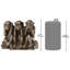 Hear-No, See-No, Speak-No Evil Monkeys Statue