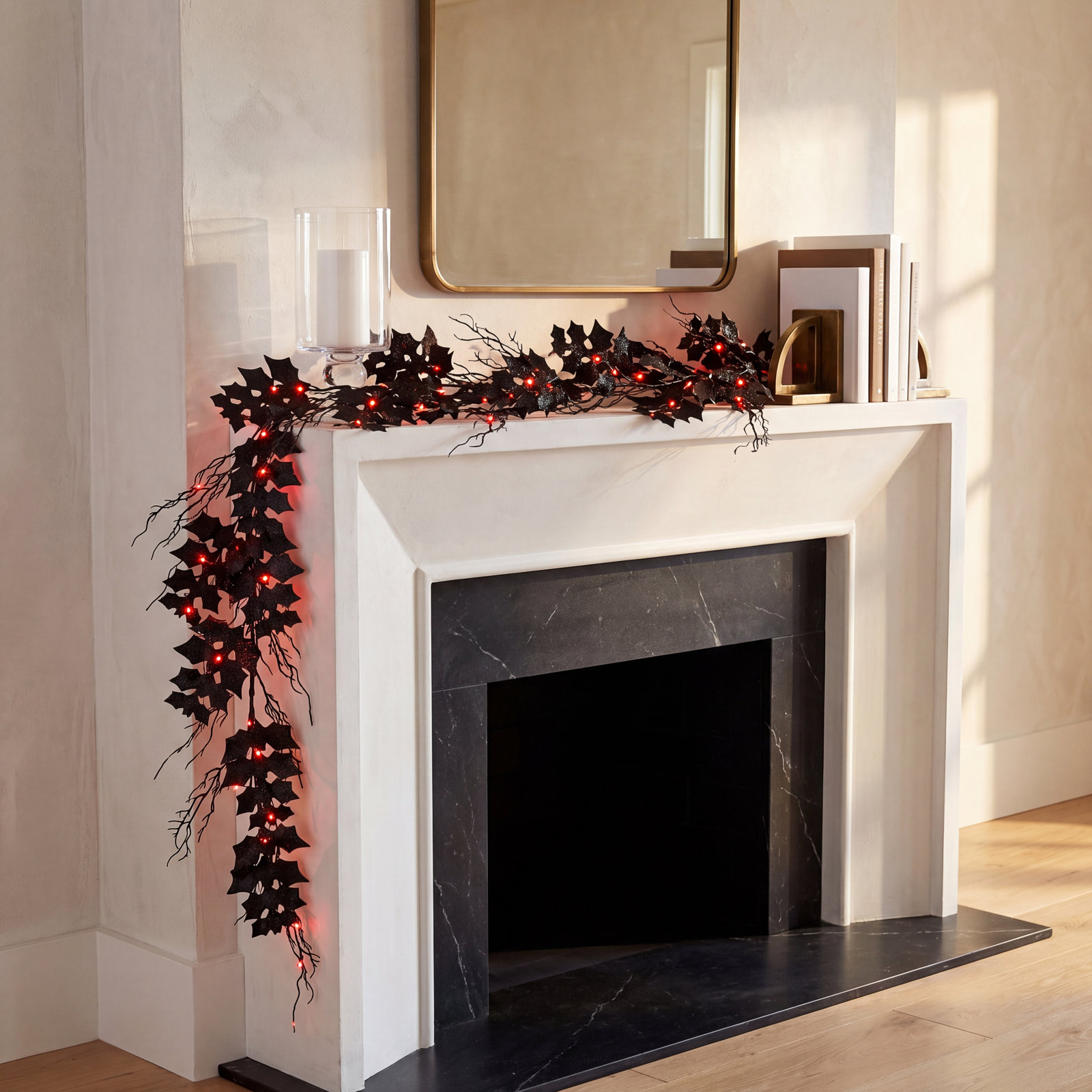 Garland 72'' in. Lighted Faux Garland