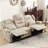 79.5'' Faux Leather Reclining Sofa-739635511