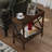 Slim Side Table With Charging Station, Built-In USB Ports And Power Outlets, Compact Design For Small Spaces, Modern End Table With Secure Lid