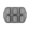 Circulon Nonstick 6-Cup Mini Loaf Pan - Carbon Steel Bakeware, Gray, Oven Safe To 450°F - View #13