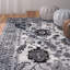 Tapis géométrique gris / crème-22599500