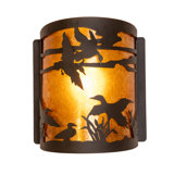 1 - Light Flush Mounted Sconce