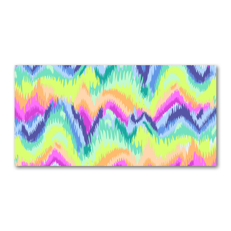 Rainbow Background - No Frame Print on Canvas
