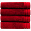 Ensemble de serviettes essuie-mains 100% coton 4 pièces Kendra-841024380-915149668