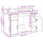 Desk Black Oak 55x91 Cm Engineered Wood-320120561