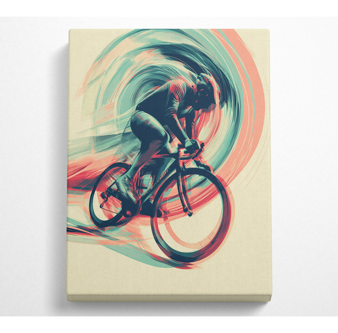 Cycle Wave - No Frame Kunstdrucke auf Leinwand