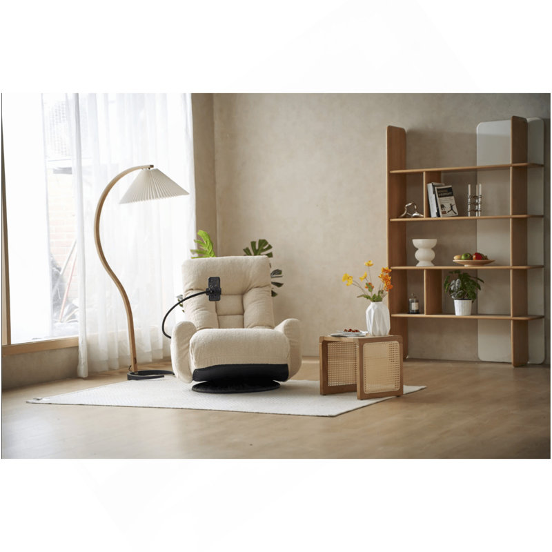 Adjustable Head And Waist, Game Chair, Lounge Chair In The Living Room, 360 Degree Rotatable Sofa Chair,Rotatable Seat Leisure Chair Deck Chair