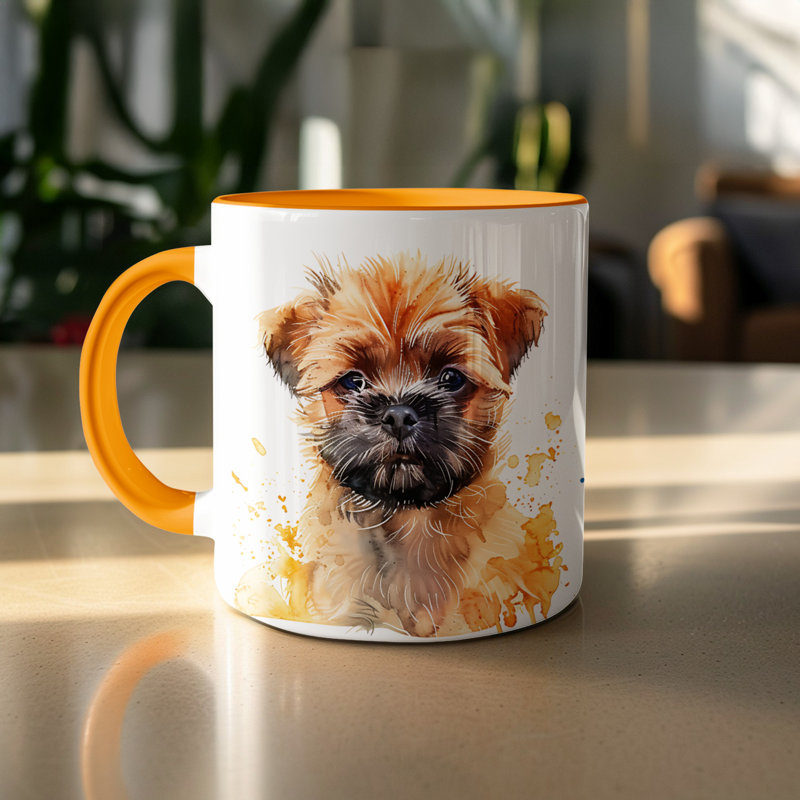 Mug, 4, Orange