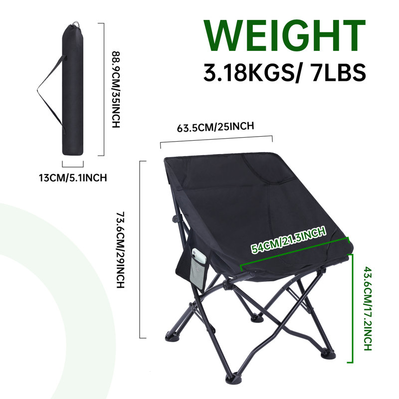 Chaise de camping Staffan