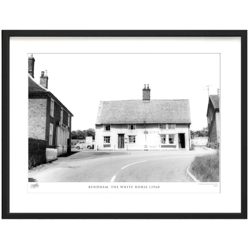 Rendham, The White Horse C1960 by Francis Frith - Single Picture Frame Print, 28cm H x 36cm W x 2.3cm D