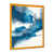 Impression dorée sur toile encadrée