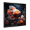 Art mural multicolore, poisson du récif de corail I
