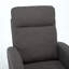 Fauteuil à bascule rembourré d'appoint avec poche latérale