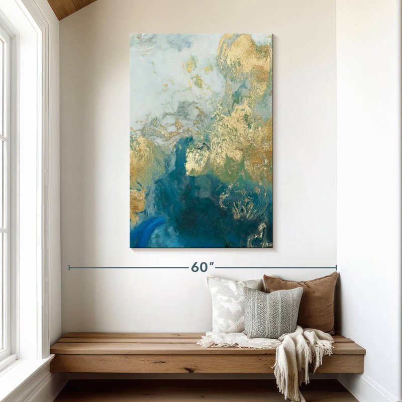 Avery Ocean Splash II, 48" H x 32" W