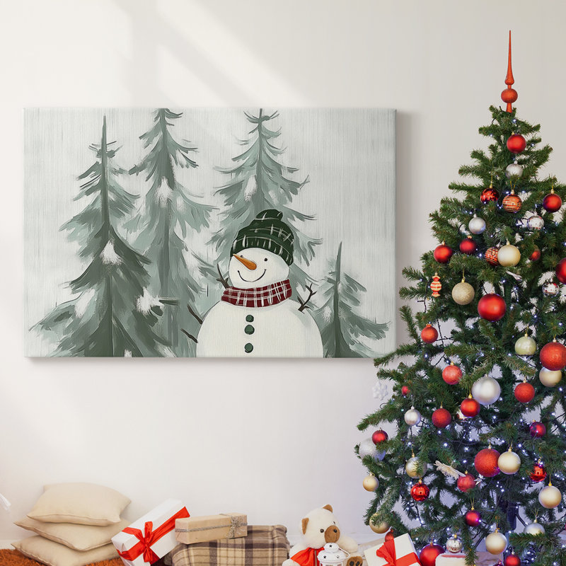 Christmas Holiday Arts - Toile tendue avec châssis XMA171656, H 16 po x l 24 po