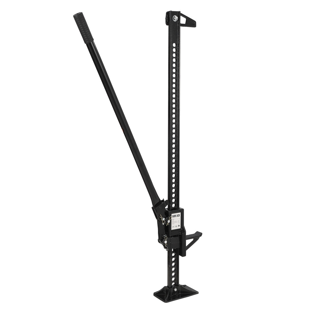 Heavy Duty 3 Ton Farm Jack – 48 Inch High Lift Ratcheting Utility Jack – 6600 lbs Capacity – For Tractor, Truck, SUV, ATV, Off-road Vehicle – Durable