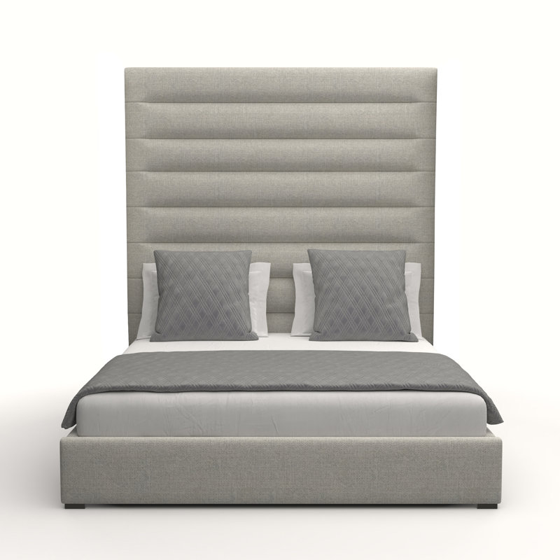 Dezyah Upholstered Standard Bed, Grey Revolution®, California King