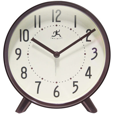 Analog Glass Quartz movement / Crystal Tabletop Clock