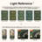 Goldene Boho Washable Botanical Dark Green Area Rugs for Living Room, Low-Pile Floral Rug with Non Slip Backing For Bedroom Dining Room-1939335313