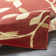 Tapis rouge foncé Feagin