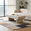 Table basse avec plateau en bois-1973973311