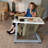 Carex Overbed Table And Hospital Bed Table - Table With Wheels - Over The Bed Table For Home Use And Hospital, Bedside Table With Wheels, Over Bed Desk, Over Bed Table With Wheels