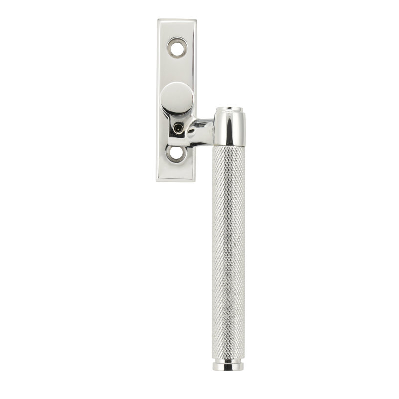 Aged Brass Brompton Espag, Polished Chrome, Right