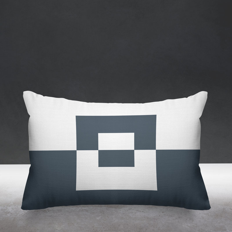 Coussin lombaire intérieur / extérieur Luella, gris
