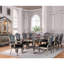 2 chaises d'appoint grises pour la salle à manger - dossier en tissu gris, siège rembourré, coussin de dossier en bois, base confortable