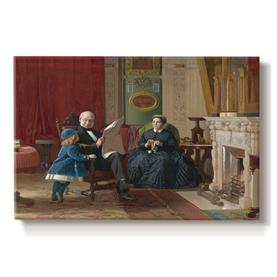 The Brown Family-Eastman Johnson-Gallery Wrapped Canvas-1869