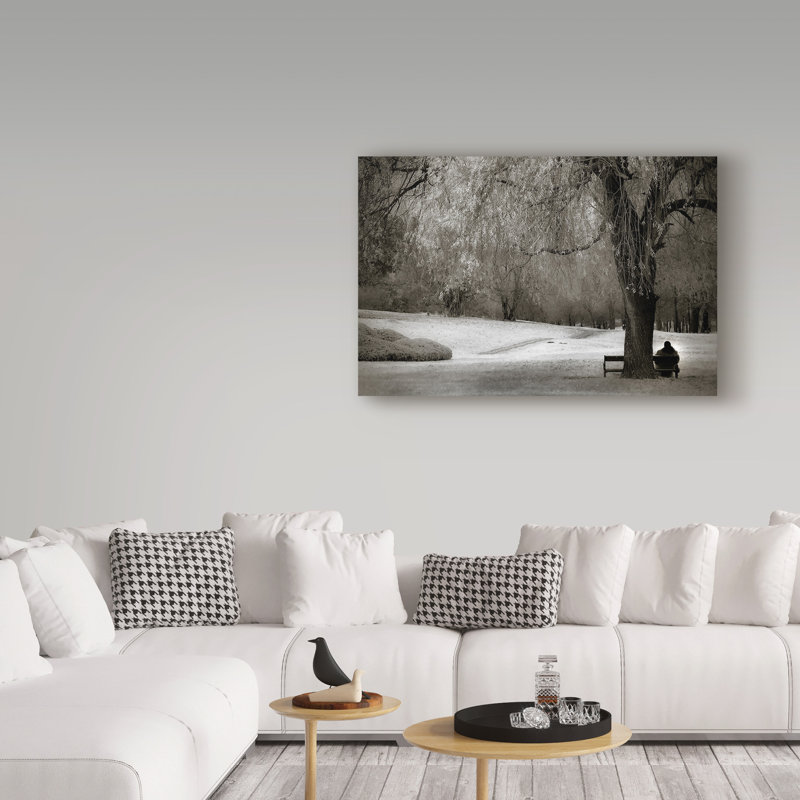 «My Solitude» par Hahne, reproduction de photo sur toile tendue, H 22 po x l 32 po x P 2 po